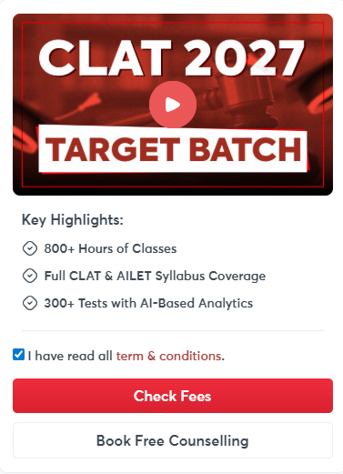 CLAT 2027 Target Batch - offered by Law Prep Tutorial Bhopal
