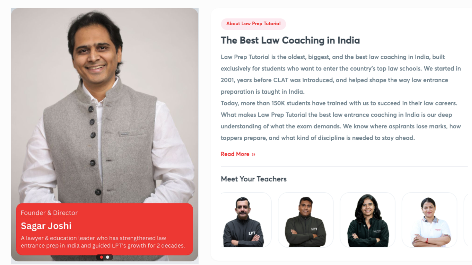 Law Prep Tutorial Delhi Hero Slider - 2