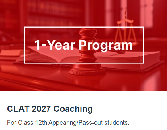 1 YEARS PROGRAM  - offered by Law Prep Tutorial Patna