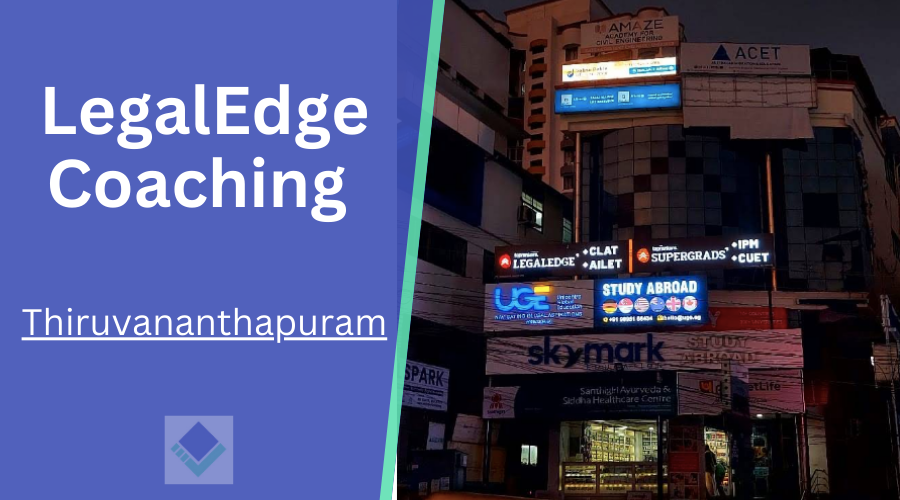 LegalEdge by Toprankers CLAT,AILET,SLAT,KLEE,IPL Thiruvananthapuram