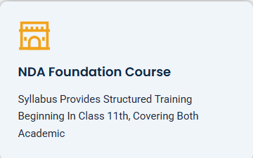 NDA Foundation Course - offered by LWS Pune