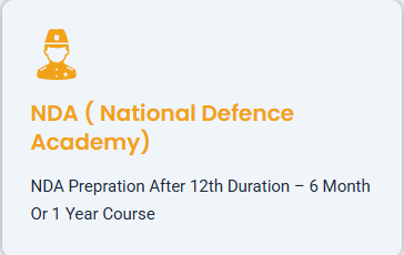 NDA ( National Defence Academy) - offered by LWS Pune