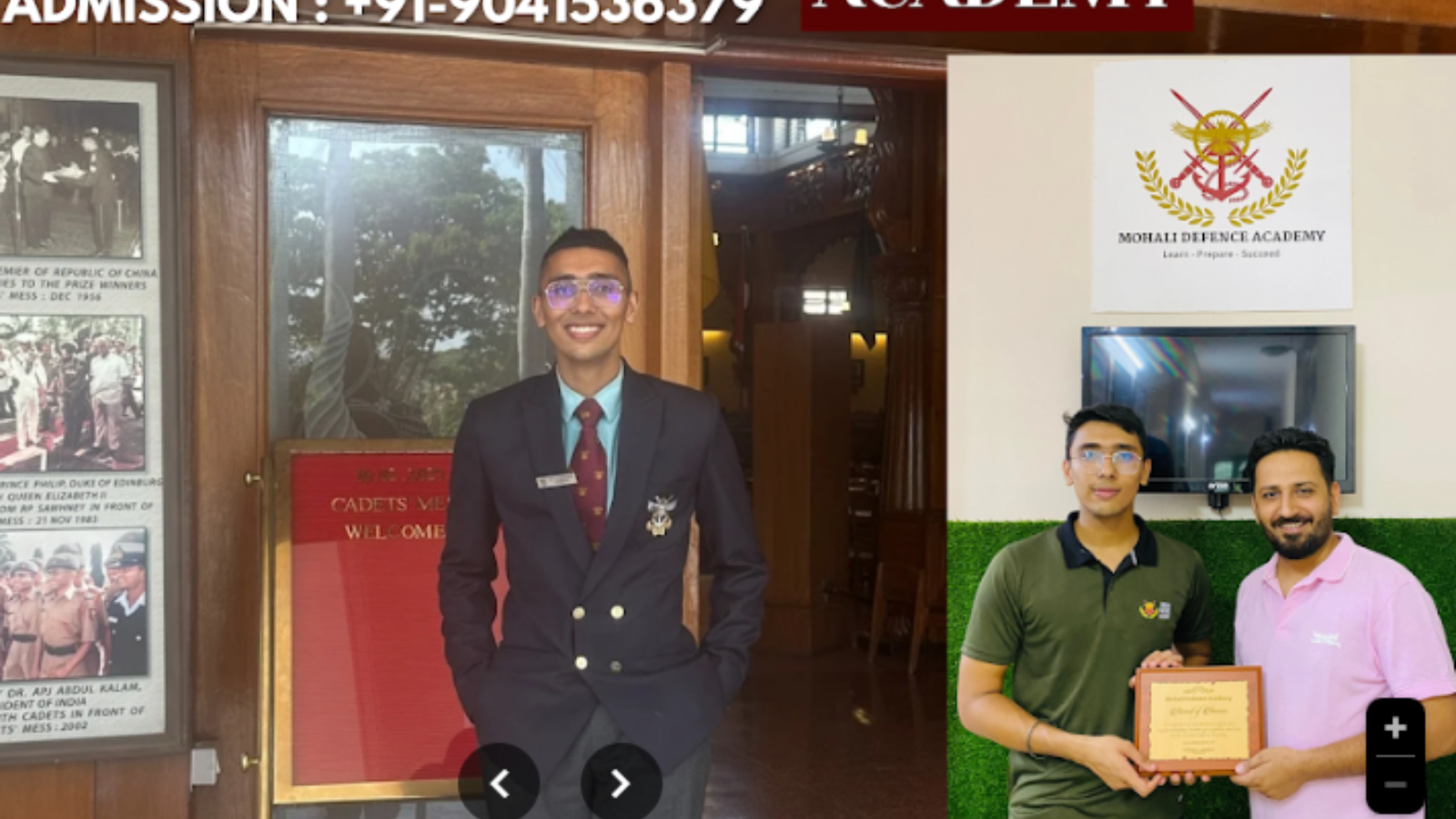 Maharaja Ranjit Singh Academy & Mai Bhago AFPI Mohali Entrance Coaching Panjab Hero Slider - 3
