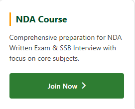 NDA Course - offered by Marshal Defence Academy Lucknow