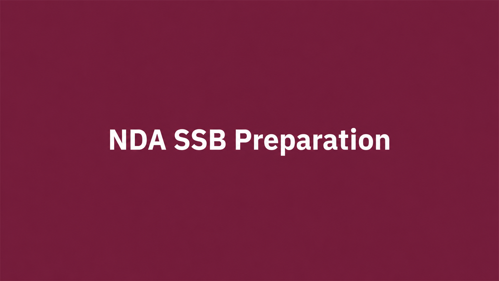 Top 7 NDA Coaching Institutes for 2027: Ranked by SSB Interview Preparation
