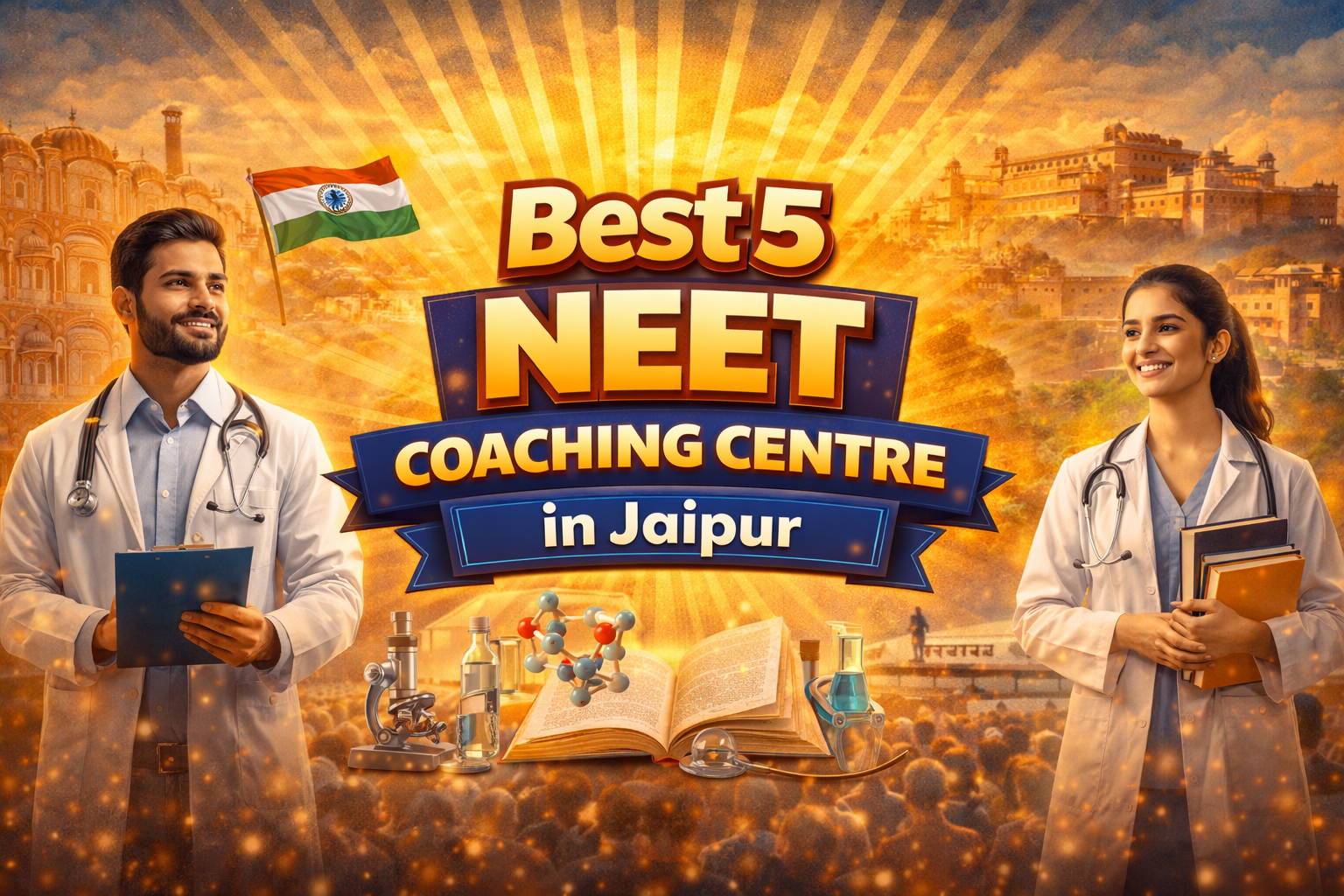 Best 5 NEET Coaching Centers in Jaipur 2026 | AcademyCheck
