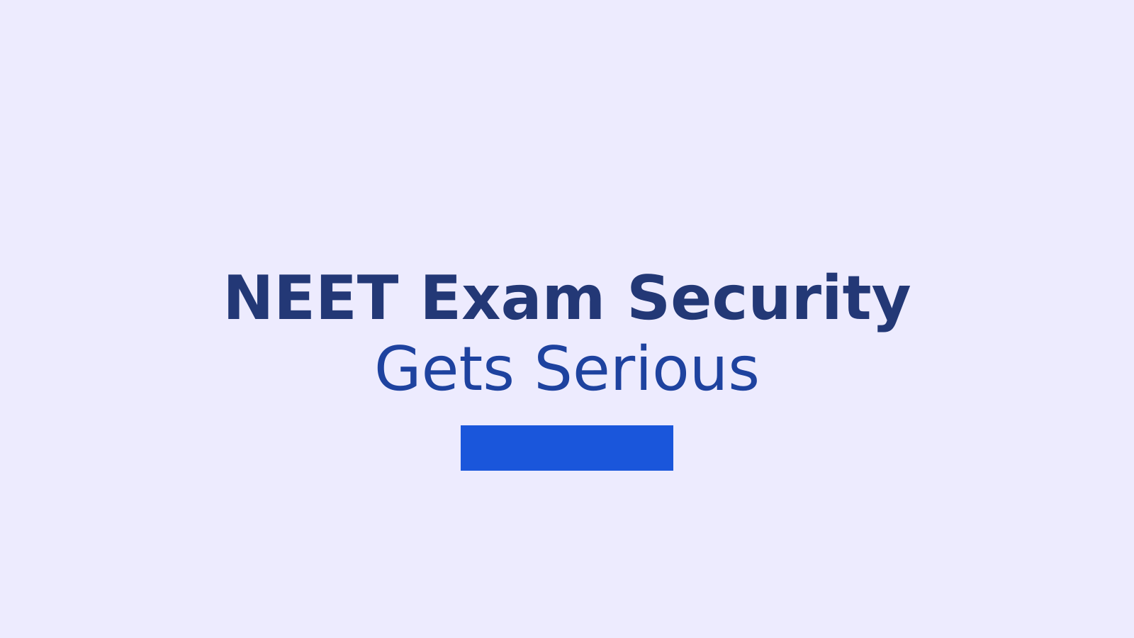 NEET 2026: Why Bikaner Medical College Made Attendance Mandatory on Exam Days