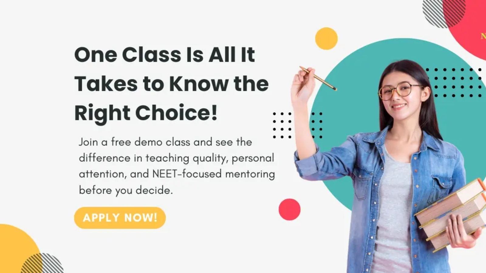 NEET Mentor Classes Bhopal Hero Slider - 3