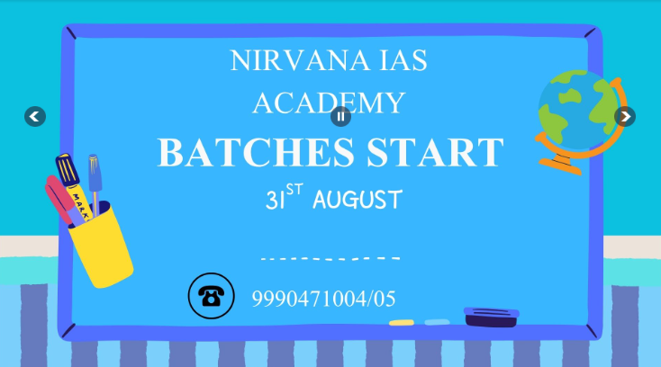 Nirvana IAS Academy Delhi Hero Slider - 2