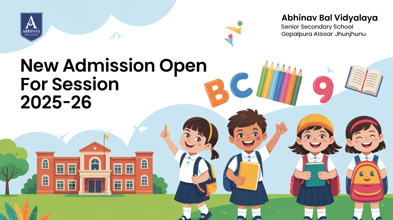 Abhinav Bal Vidyalaya Senior Secondary School Gopalpura Alsisar Jhunjhunu Hero Slider - 1