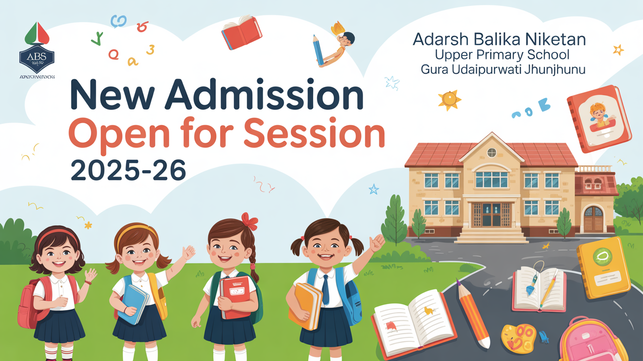 Adarsh Balika Niketan Upper Primary School Gura Udaipurwati Jhunjhunu Hero Slider - 1