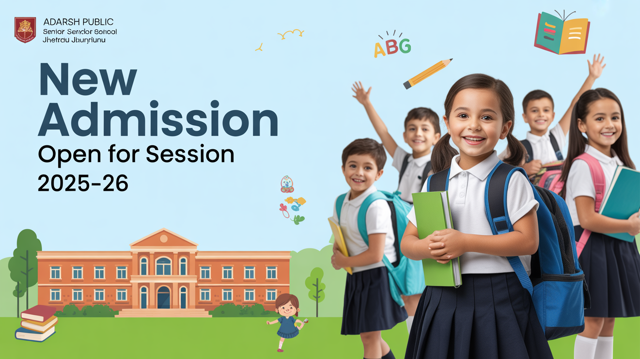 Adarsh Public Senior Secondary School Jasrapur Khetri Jhunjhunu Hero Slider - 1