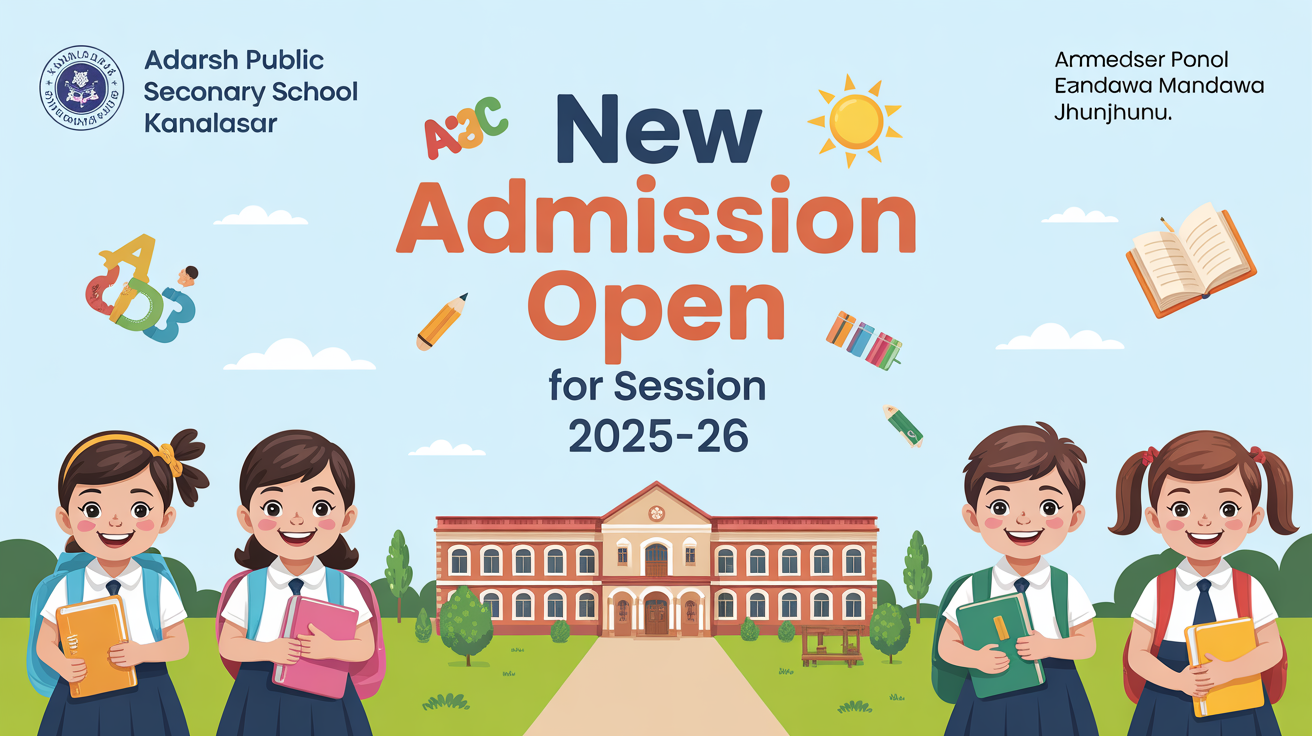 Adarsh Public Senior Secondary School Kamalasar Mandawa Jhunjhunu Hero Slider - 1