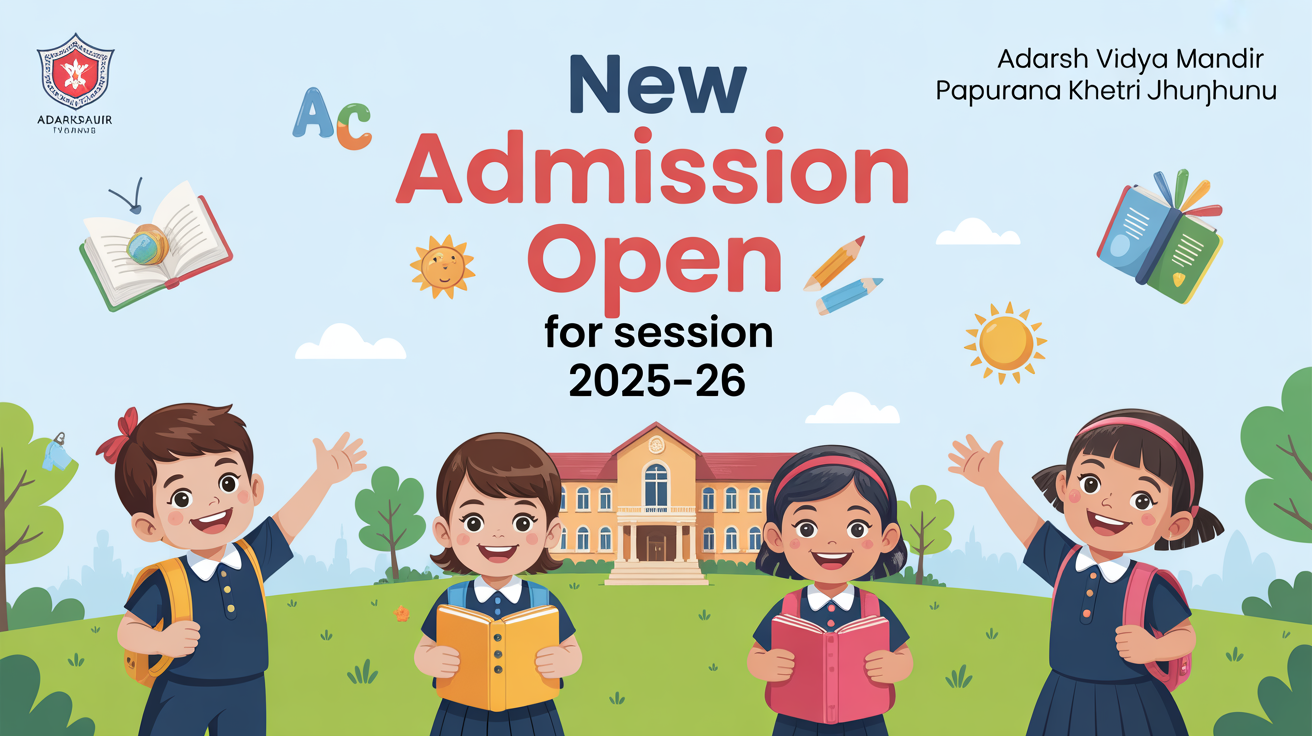 Adarsh Vidya Mandir Papurana Khetri Jhunjhunu Hero Slider - 1