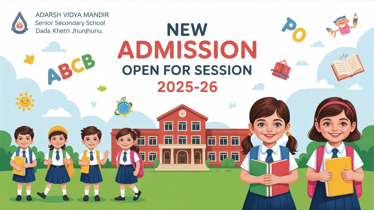 Adarsh Vidya Mandir Senior Secondary School Dada Fatehpura Khetri Jhunjhunu Hero Slider - 1