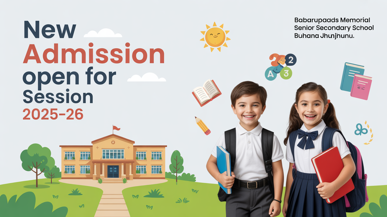 Babarupads Memorial Senior Secondary School Buhana Jhunjhunu Hero Slider - 1