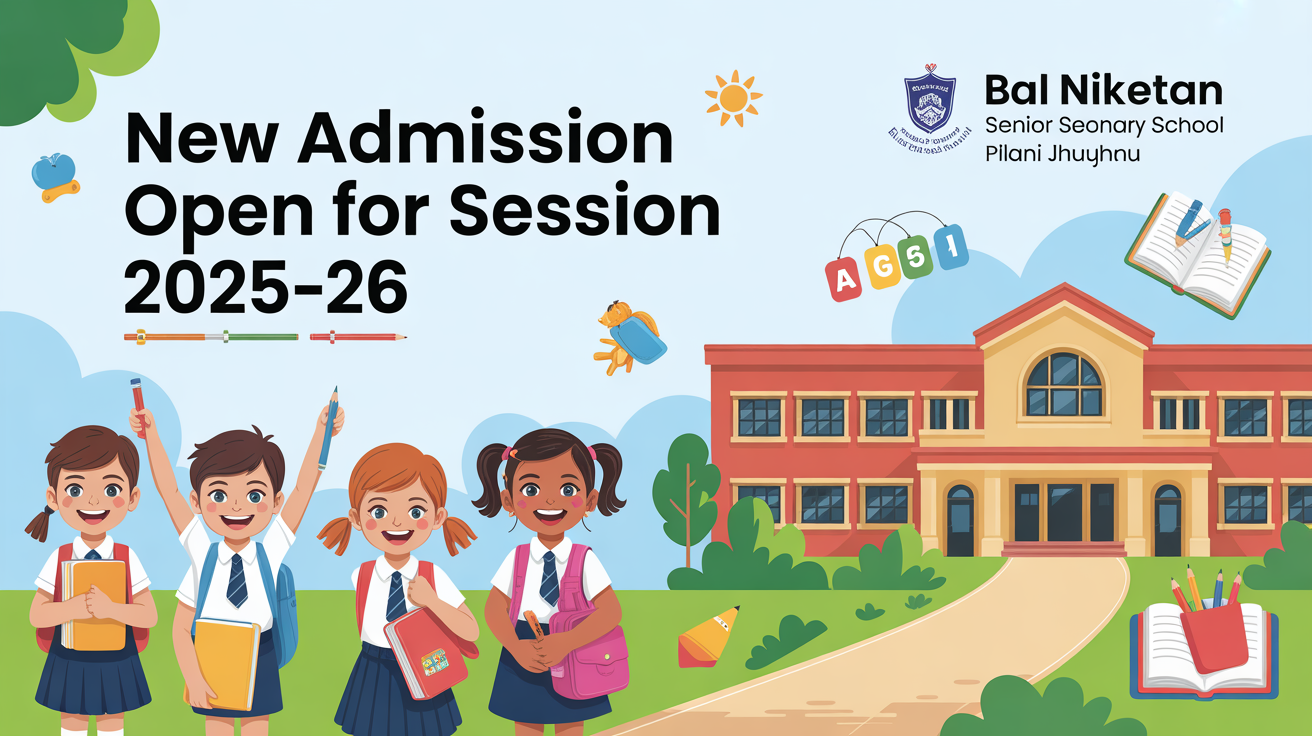 Bal Niketan Senior Secondary School Pilani Jhunjhunu Hero Slider - 1