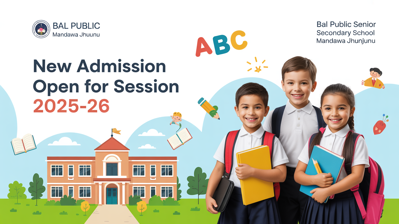 Bal Public Senior Secondary School Mandawa Jhunjhunu Hero Slider - 1