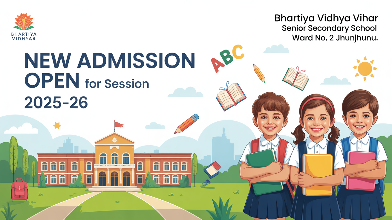 Bhartiya Vidhya Vihar Senior Secondary School Ward No. 2 Jhunjhunu Hero Slider - 1