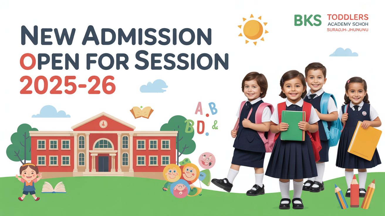 BKS Toddlers Academy School Surajgarh Jhunjhunu Hero Slider - 1