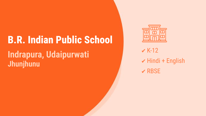 B.R. Indian Public School Indrapura Udaipurwati Jhunjhunu