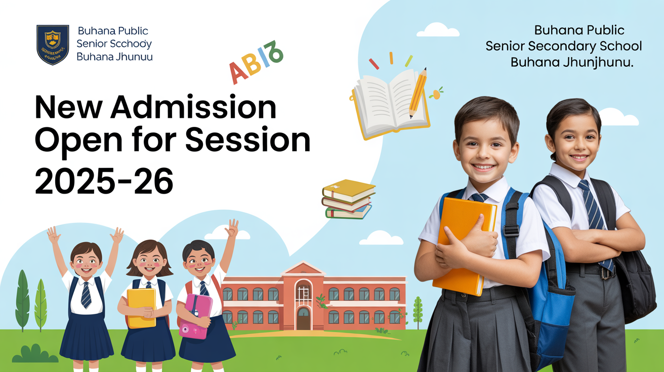 Buhana Public Senior Secondary School Buhana Jhunjhunu Hero Slider - 1