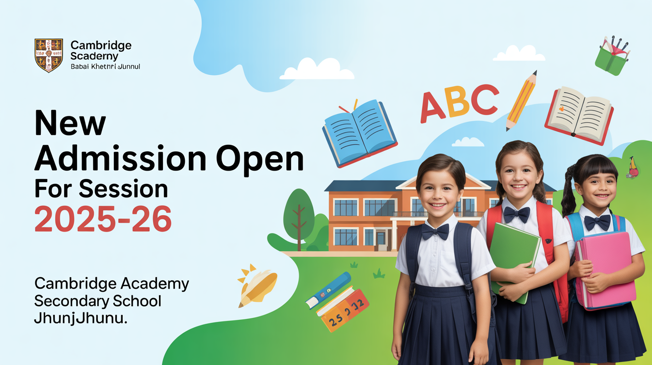 Cambridge Academy Secondary School Babai Khetri Jhunjhunu Hero Slider - 1