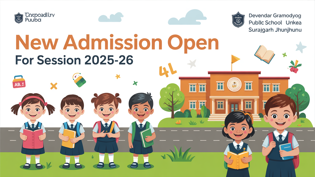 Devendar Gramodyog Public School Urika Surajgarh Jhunjhunu Hero Slider - 1