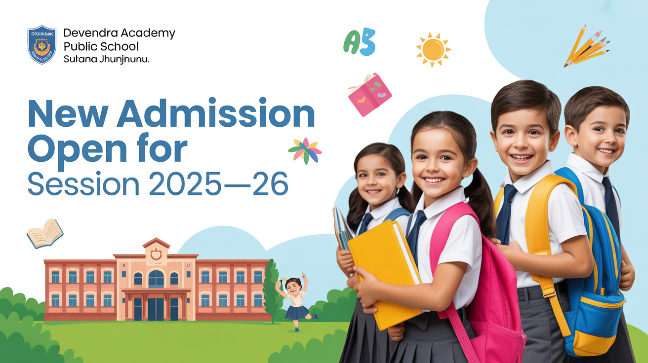 Devendra Academy Public School Sultana Chirawa Jhunjhunu Hero Slider - 1