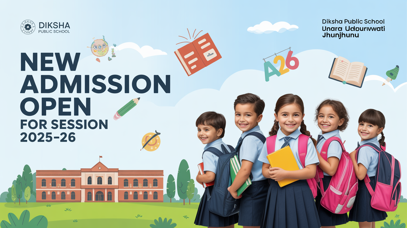 Diksha Public School Papra Udaipurwati Jhunjhunu Hero Slider - 1