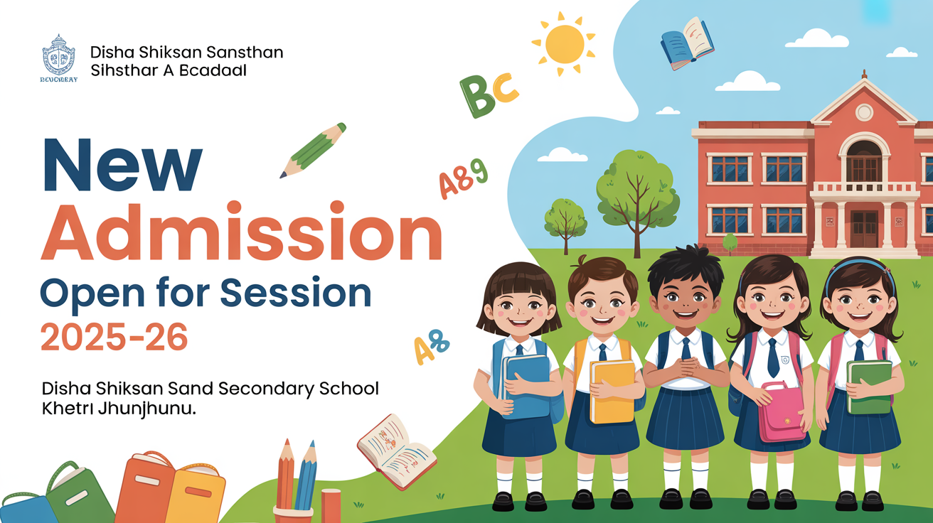 Disha Shikshan Sansthan Sihore Secondary School Khetri Jhunjhunu Hero Slider - 1