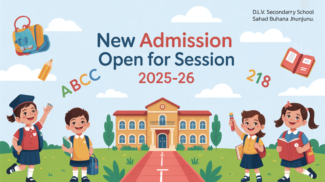 D.L.V. Secondary School Sahad Buhana Jhunjhunu Hero Slider - 1