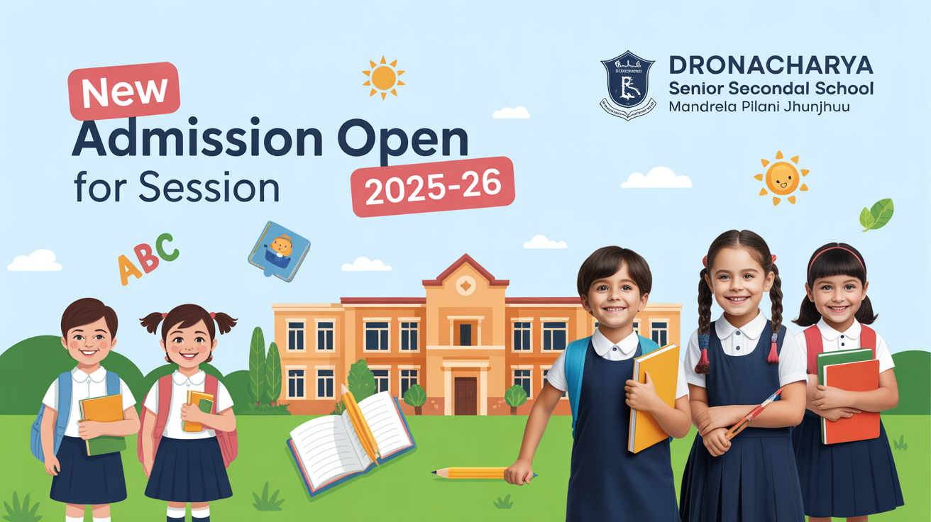 Dronacharya Senior Secondary School Mandrela Pilani Jhunjhunu Hero Slider - 1