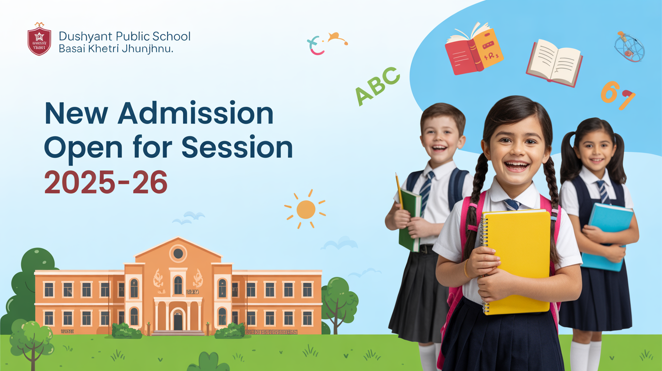 Dushyant Public School Basai Khetri Jhunjhunu Hero Slider - 1