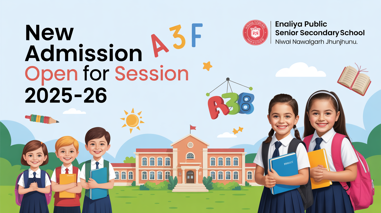 Enaliya Public Senior Secondary School Niwai Nawalgarh Jhunjhunu Hero Slider - 1