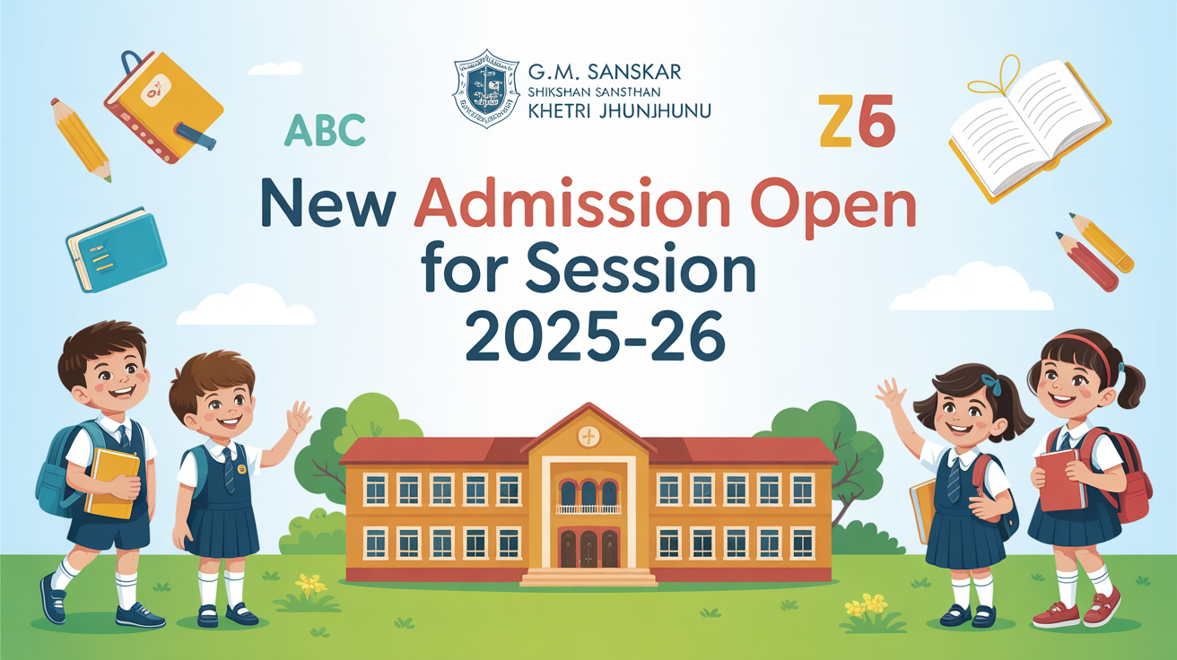 G.M. Sanskar Shikshan Sansthan Khetri Jhunjhunu Hero Slider - 1