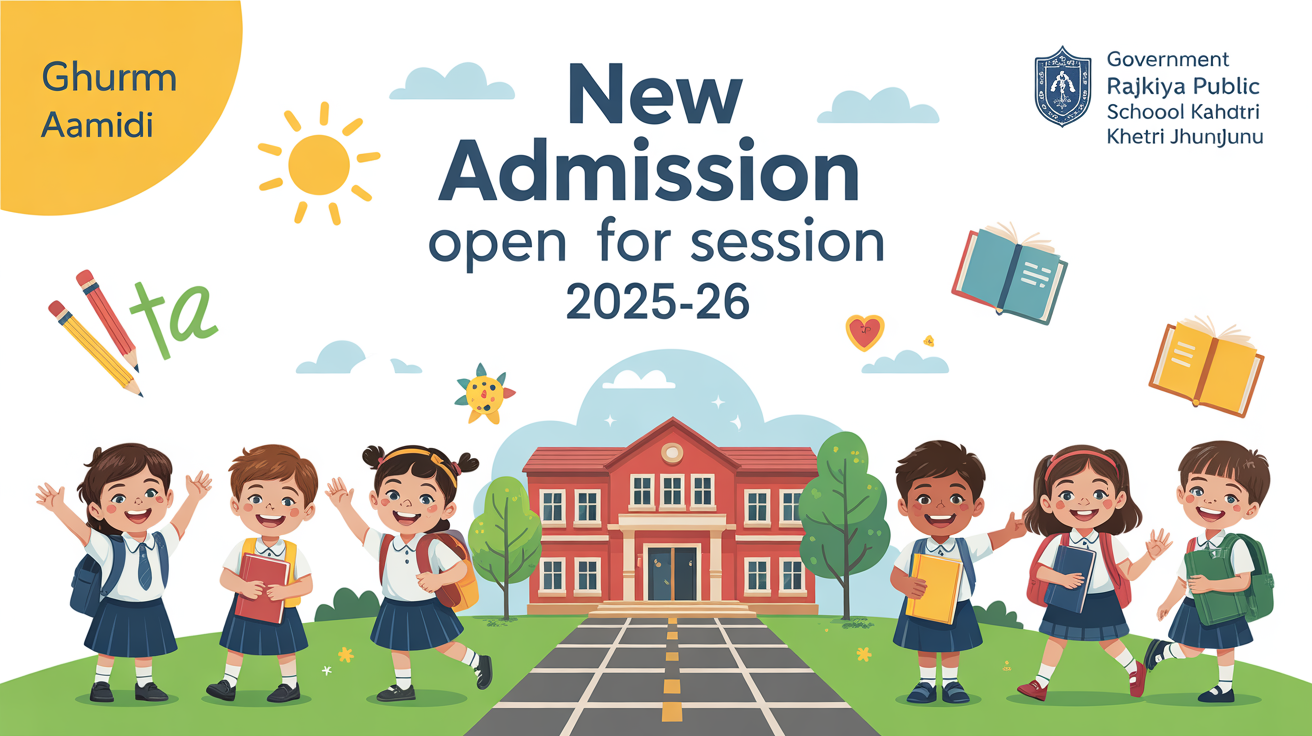 Government Rajkiya Public School Karmadi Khetri Jhunjhunu Hero Slider - 1