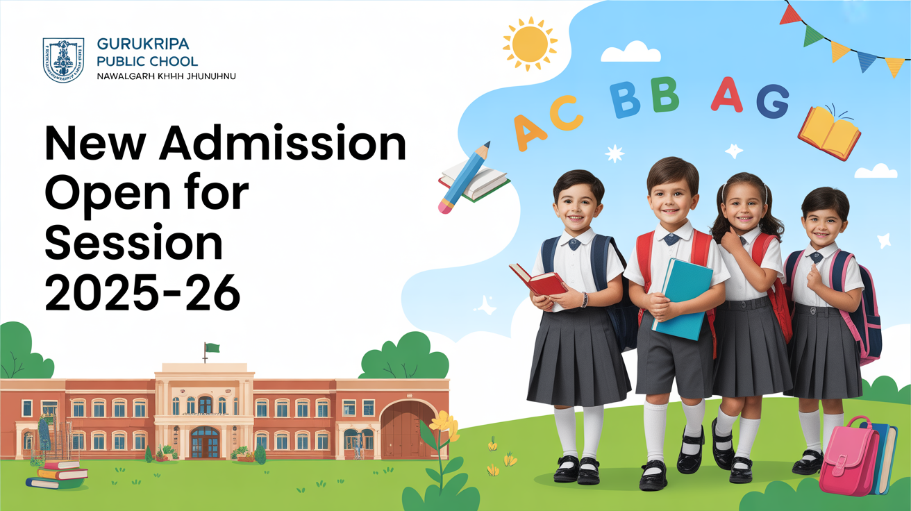 Gurukripa Public School Ghoriwara Khurd Nawalgarh Jhunjhunu Hero Slider - 1