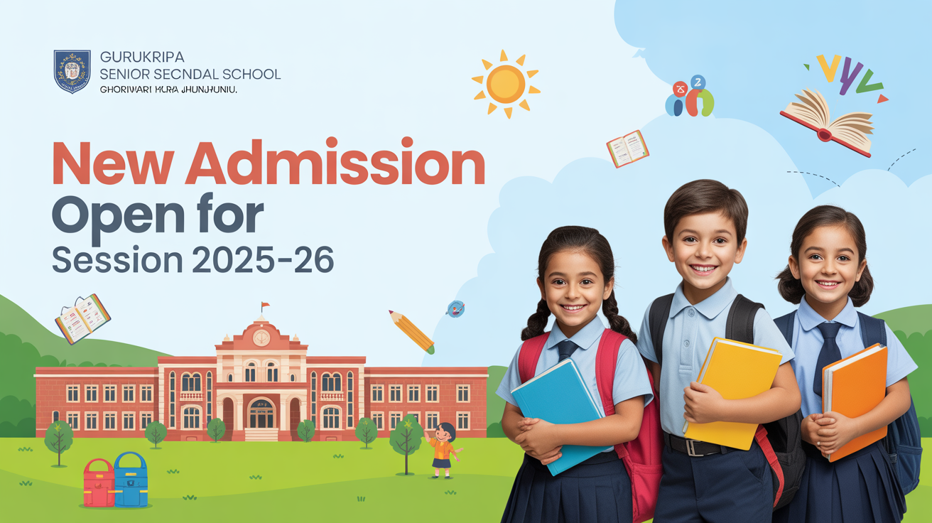 Gurukripa Senior Secondary School Ghoriwara Khurd Nawalgarh Jhunjhunu Hero Slider - 1