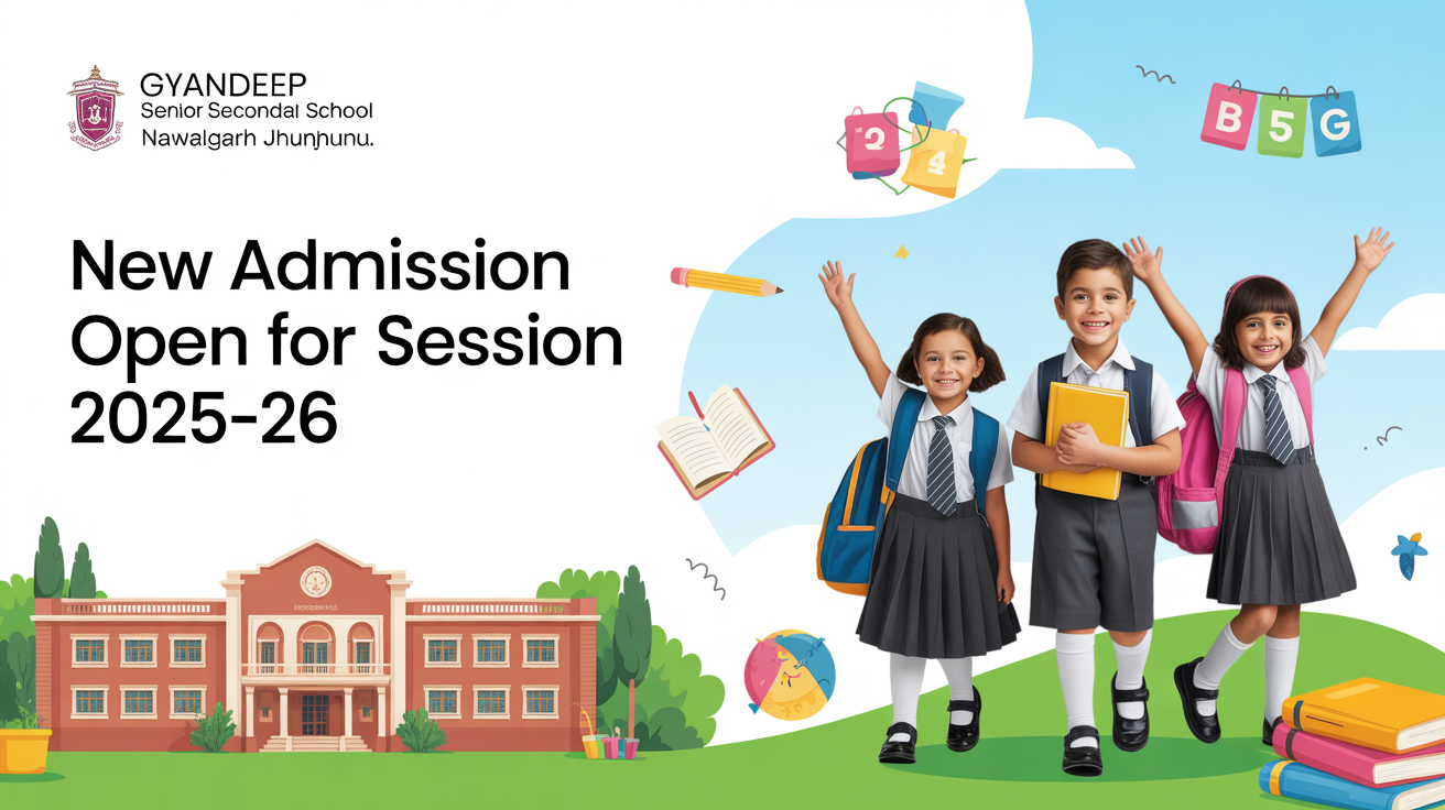 Gyandeep Senior Secondary School Nawalgarh Jhunjhunu Hero Slider - 1