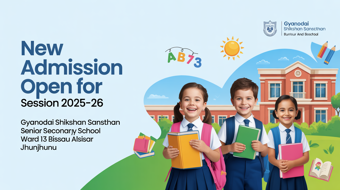 Gyanodai Shikshan Sansthan Senior Secondary School Ward 13 Bissau Alsisar Jhunjhunu Hero Slider - 1