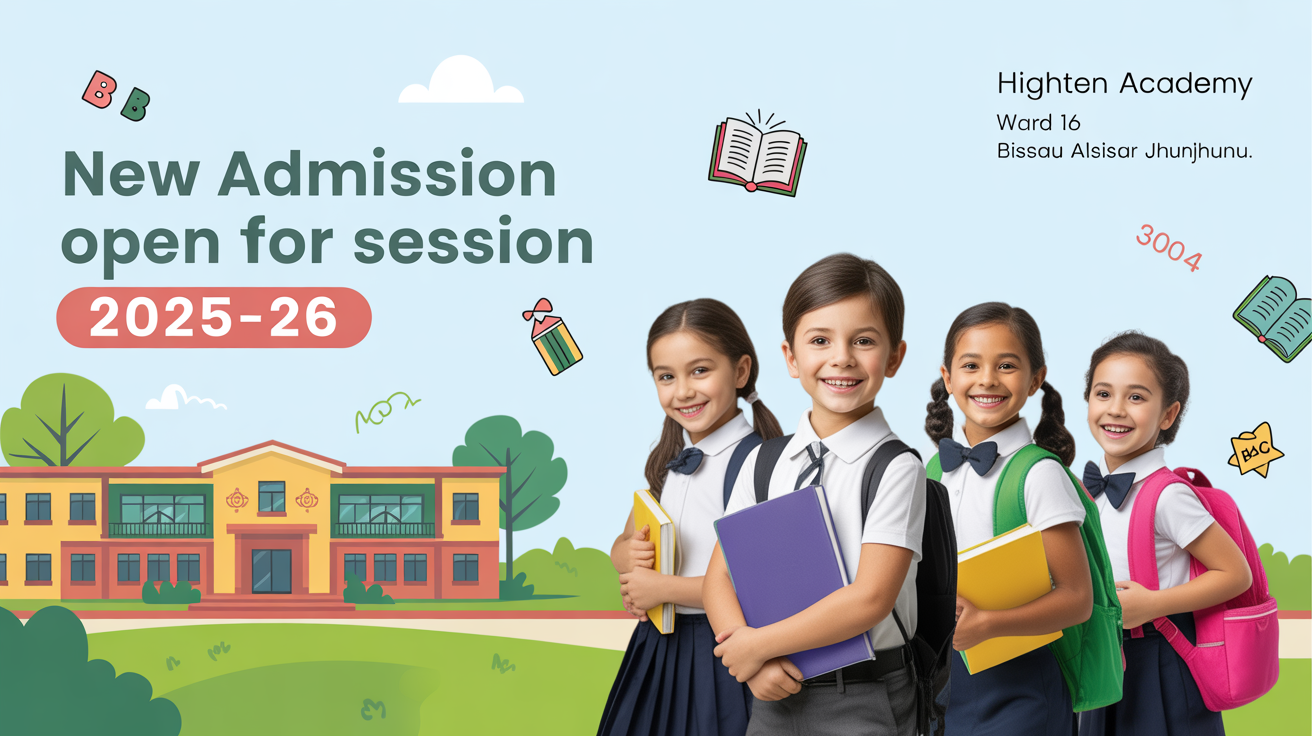 Highten Academy Ward 16 Bissau Alsisar Jhunjhunu Hero Slider - 1