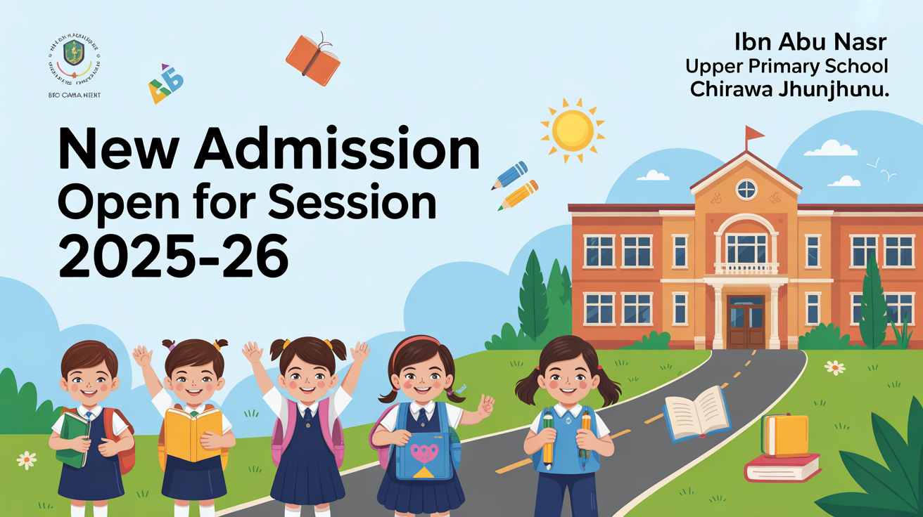 Ibn Abu Nasr Upper Primary School Chirawa Jhunjhunu Hero Slider - 1