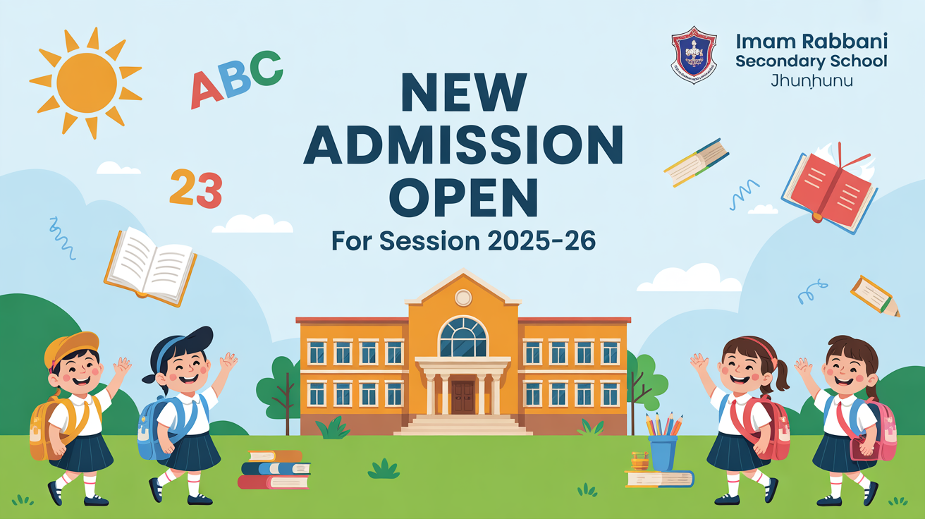 Imam Rabbani Secondary School Jhunjhunu Hero Slider - 1