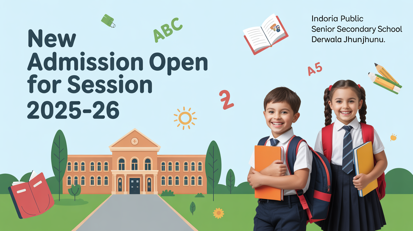 Indoria Public Senior Secondary School Derwala Jhunjhunu Hero Slider - 1