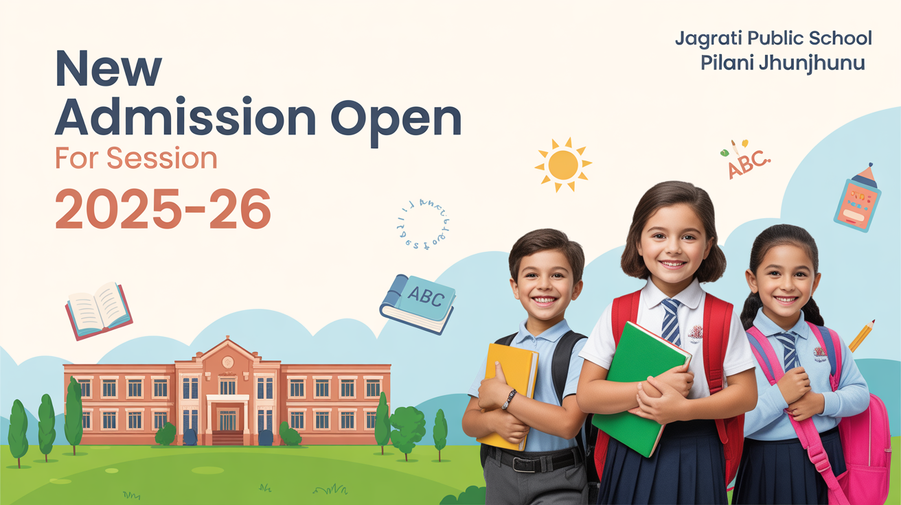 Jagrati Public School Ward-2 Pilani Jhunjhunu Hero Slider - 1