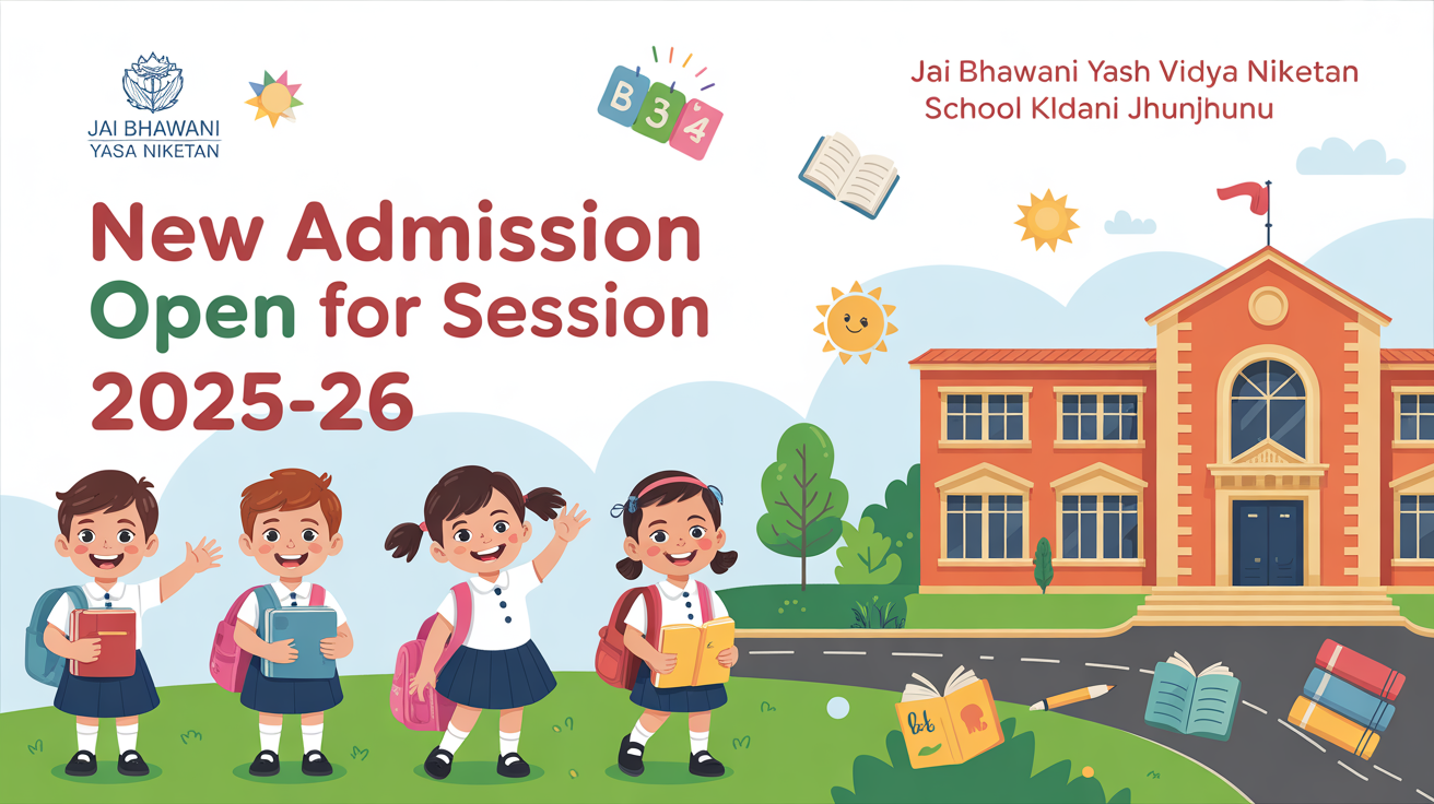 Jai Bhawani Yash Vidya Niketan School Kaleri Dhani Jhunjhunu Hero Slider - 1