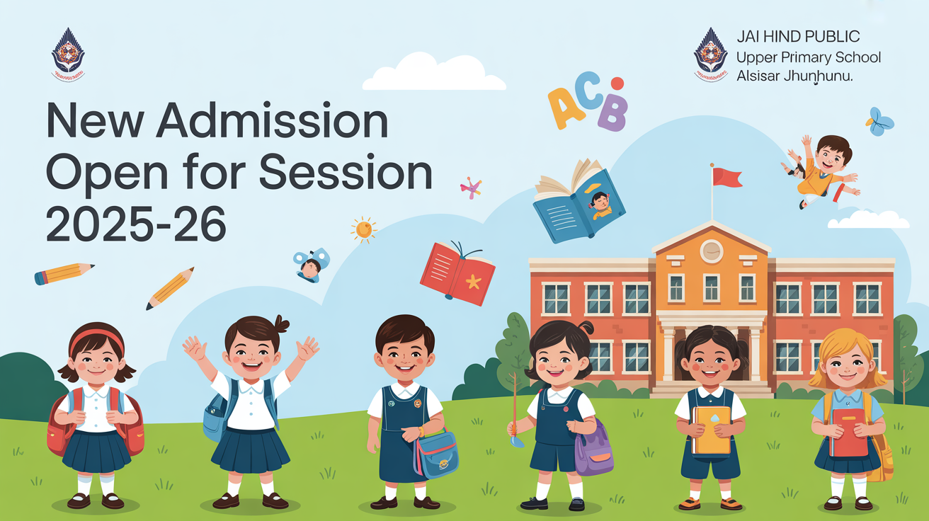 Jai Hind Public Upper Primary School Alsisar Jhunjhunu Hero Slider - 1