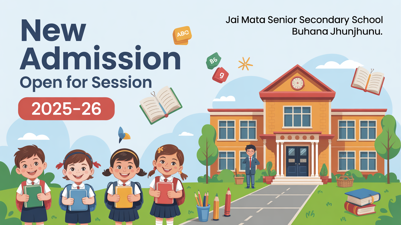 Jai Mata Senior Secondary School Buhana Jhunjhunu Hero Slider - 1