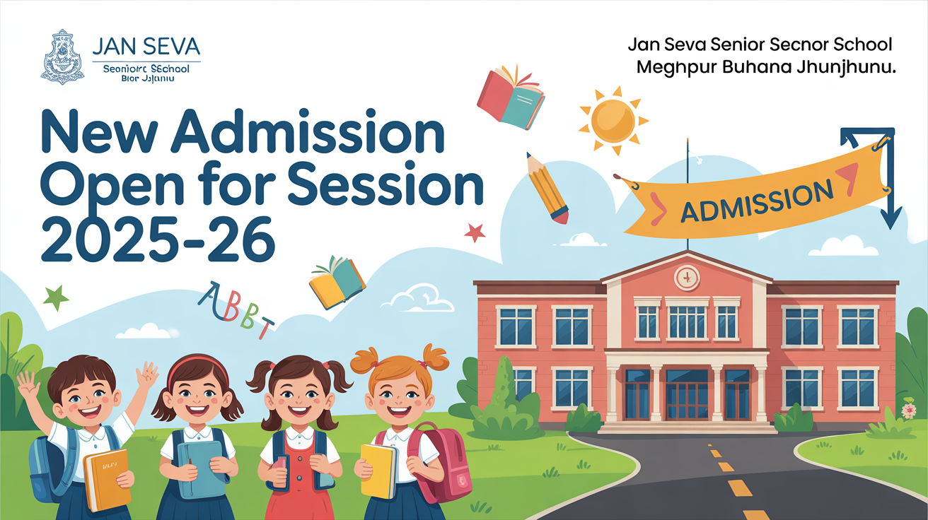 Jan Seva Senior Secondary School Meghpur Buhana Jhunjhunu Hero Slider - 1